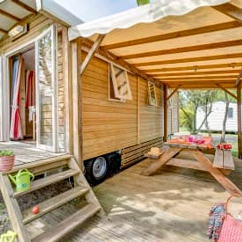 Tiny house 4 personnes - Roulotte 4p 2ch