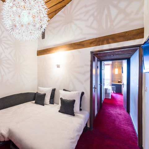 CHAMBRE 4 personnes - Chambre Familiale Supérieure - Vue Montagn