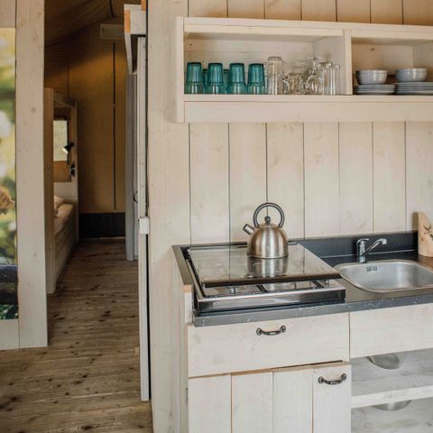 TENTE TOILE ET BOIS 6 personnes