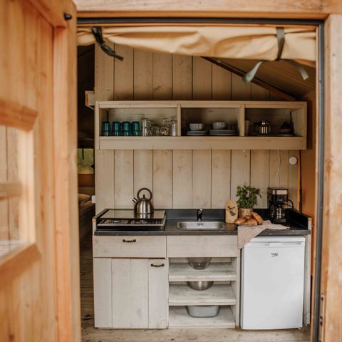 TENTE TOILE ET BOIS 6 personnes