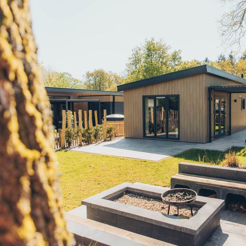 Lodge 5 personnes - Loevestein Deluxe avec jacuzzi