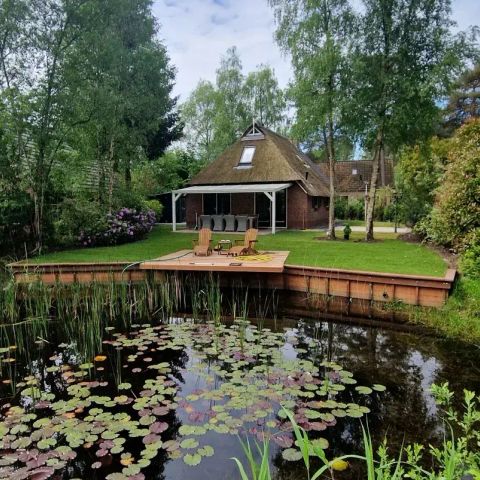 BUNGALOW 6 personnes - Stuifzand Wellness Outdoor Bungalow Deluxe avec Bedstee | 6+2 personnes