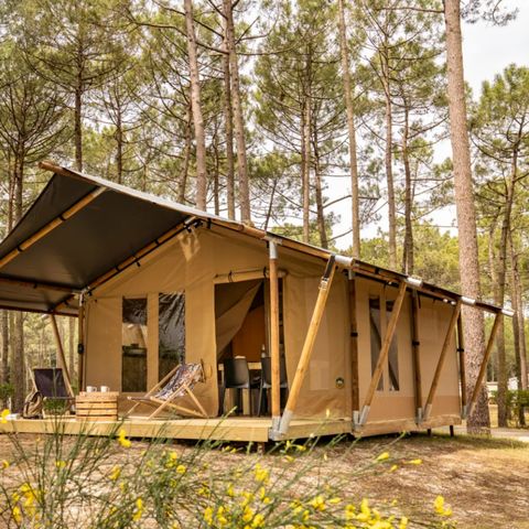 TENTE 5 personnes - Tente Confort 2 chambres - sans sanitaire 