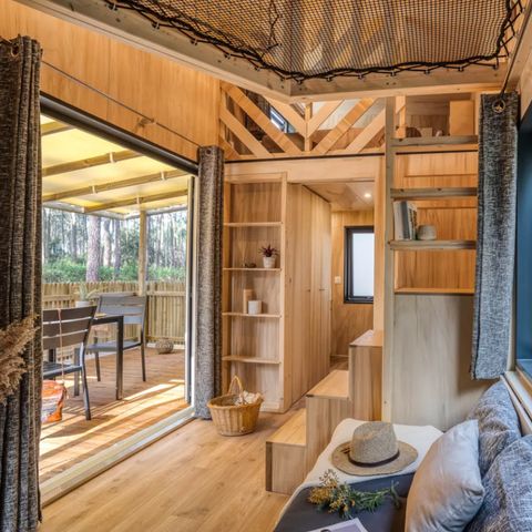 HÉBERGEMENT INSOLITE 4 personnes - Tiny house Confort - 2 chambres