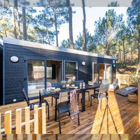 HÉBERGEMENT INSOLITE 6 personnes - Tiny house Confort - 3 chambres - 2 salles d'eau