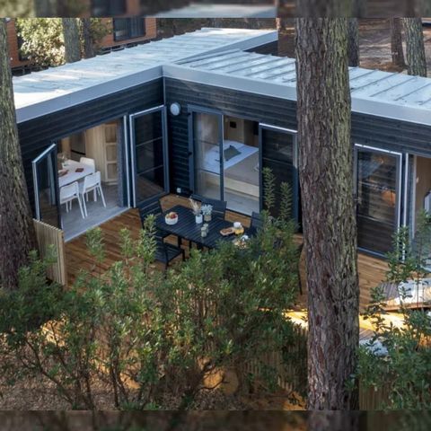 HÉBERGEMENT INSOLITE 6 personnes - Tiny house Confort - 3 chambres - 2 salles d'eau
