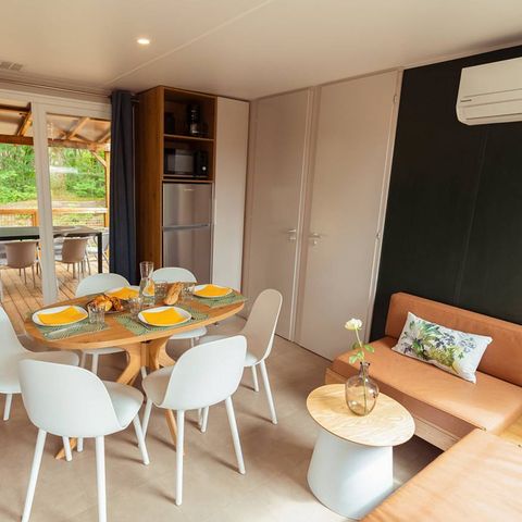 MOBILHOME 6 personnes - Premium - 3 chambres - Clim.