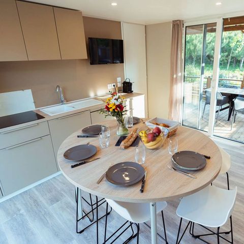 MOBILHOME 4 personnes - Exclusif - 2 chambres - 2 salles d'eau - Clim.