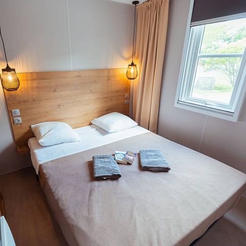 MOBILHOME 6 personnes - Exclusif - 3 chambres - 2 salles d'eau - Clim.