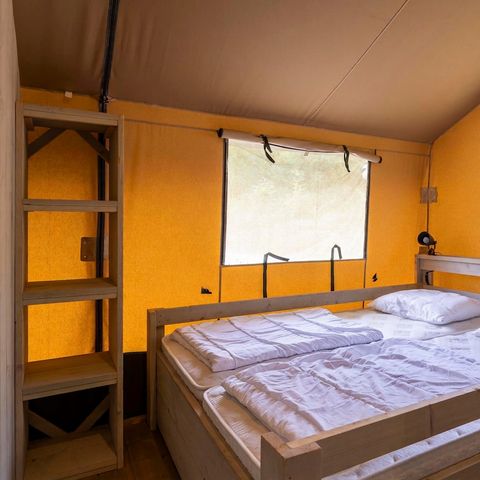 Tente en toile et en bois 8 personnes - Ranger Lodge - 8 personnes