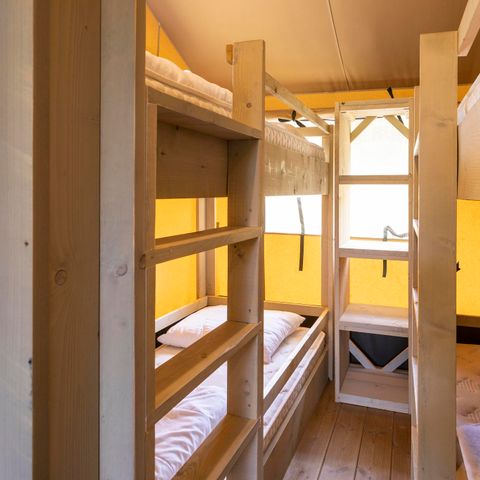 Tente en toile et en bois 8 personnes - Ranger Lodge - 8 personnes
