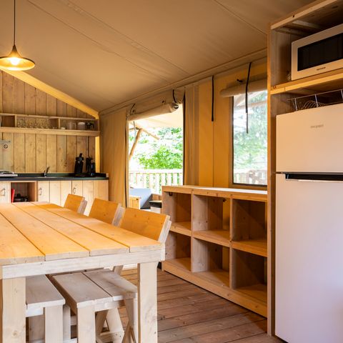 Tente en toile et en bois 7 personnes - Dreamer 49 - 7 personnes