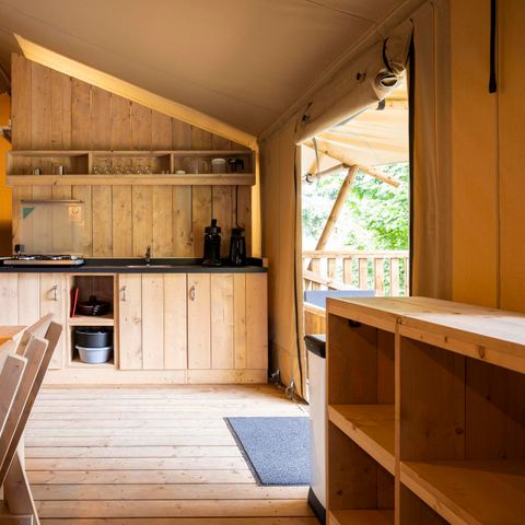 Tente en toile et en bois 7 personnes - Dreamer 49 - 7 personnes