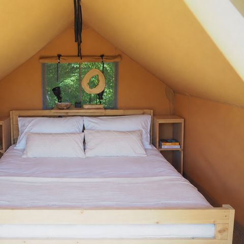 Tente en toile et en bois 2 personnes - Shimmer - 2 personnes
