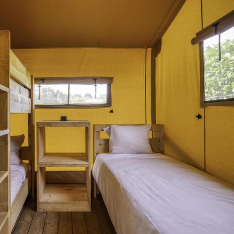 Tente en toile et en bois 5 personnes - Rêveur 40