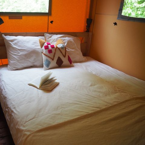 Tente en toile et en bois 5 personnes - Rêveur 40