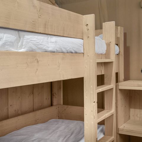 Tente en toile et en bois 5 personnes - Rêveur 40
