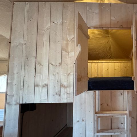 TENTE TOILE ET BOIS 6 personnes - Safari Lodge B