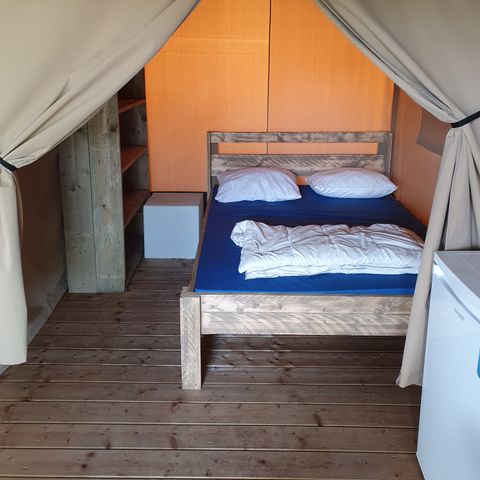 Tente en toile et en bois 6 personnes - Tentes safari sans sanitaires 6 personnes