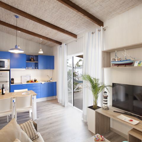 BUNGALOW 3 personnes - Bungalow Caribe Club bed and breakfast