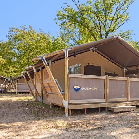 Tente en toile et en bois 5 personnes - Cikat - Safari tent Lodge (5P)