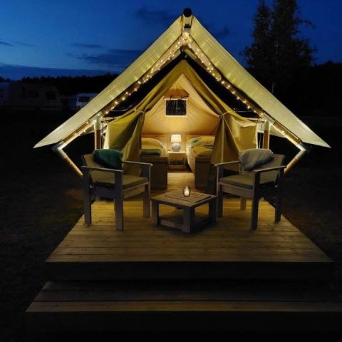 TENTE TOILE ET BOIS 2 personnes - XS
