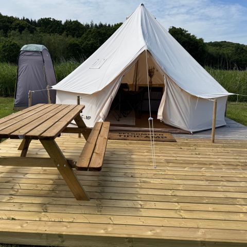 TENTE TOILE ET BOIS 4 personnes - Tente tipi