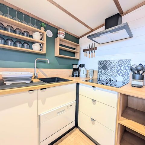 MOBILHOME 4 personnes - Cabane vue mer