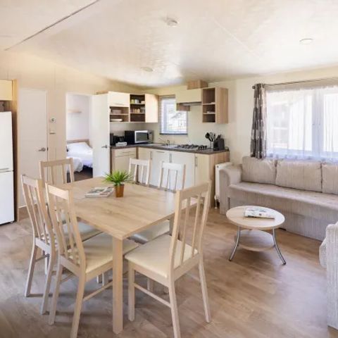 MOBILHOME 6 personnes - Comfort Plus 3 chambres Lounge avec lave-vaisselle