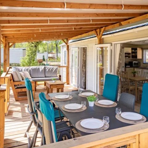 MOBILHOME 6 personnes - Comfort Plus 3 chambres Lounge avec lave-vaisselle