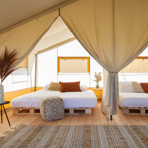 TENTE TOILE ET BOIS 4 personnes - Cast Away deluxe