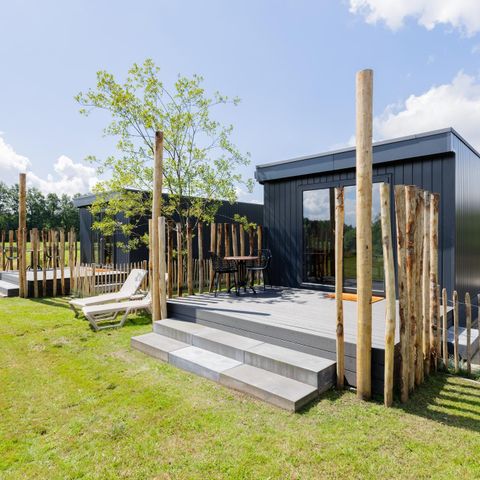 Tiny house 2 personnes - avec piscine extérieure
