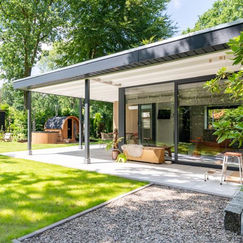 Bungalow 4 personnes - Forêt & Bulles avec jacuzzi et sauna