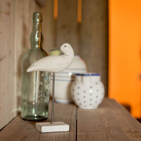 Tente en toile et en bois 6 personnes - y compris les installations sanitaires