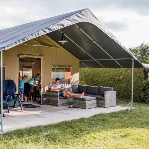 TENTE TOILE ET BOIS 6 personnes