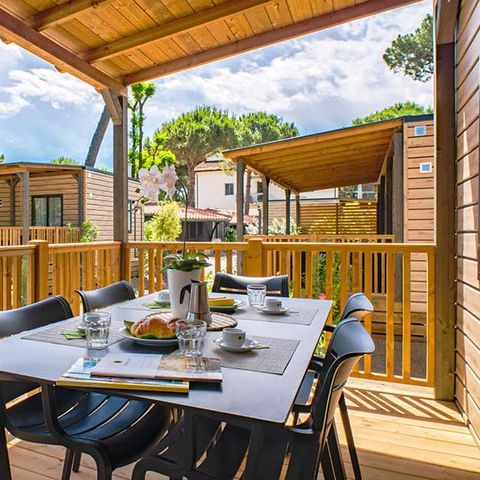 MOBILHOME 4 personnes - Lodge Deluxe Family Pet Allowed