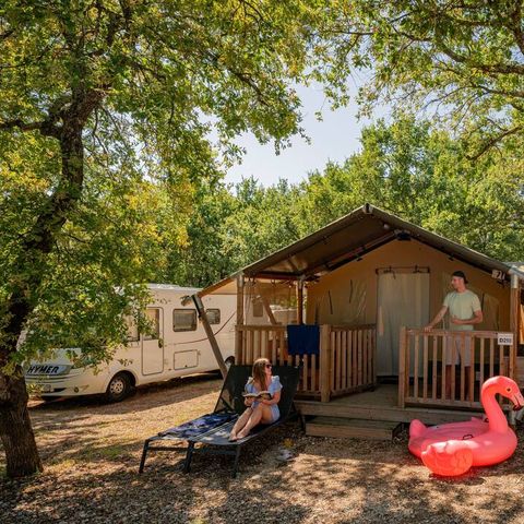 LODGE 5 personnes - Tente Eco Lodge | 2 Ch. | 4/5 Pers. | Sans SDB