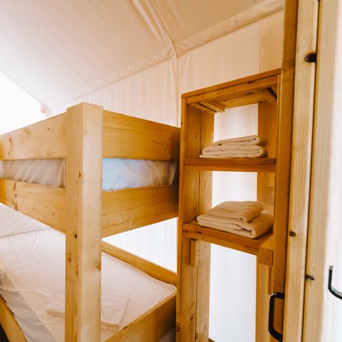 TENTE TOILE ET BOIS 5 personnes - SAFARI ARENA 6