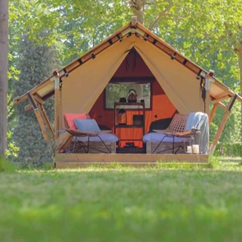 Tente en toile et en bois 2 personnes - Tente Safari I 2 pax