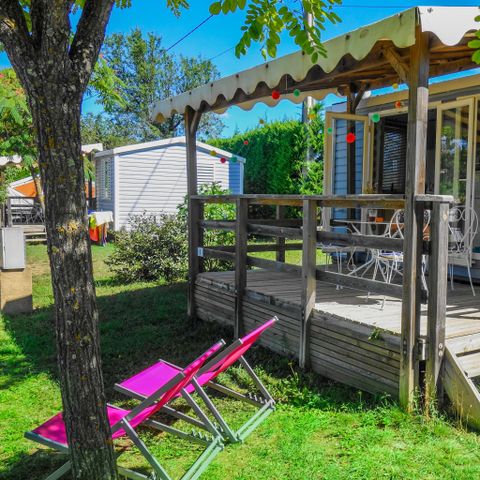 MOBILHOME 4 personnes - 2 chambres Riviera 27,5m² + climatisation