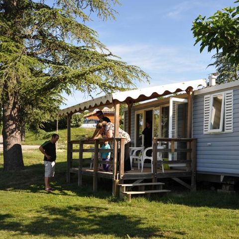 MOBILHOME 6 personnes - 3 chambres Riviera  climatisé 32m²