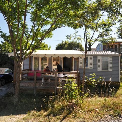 MOBILHOME 6 personnes - 3 chambres Riviera  climatisé 32m²
