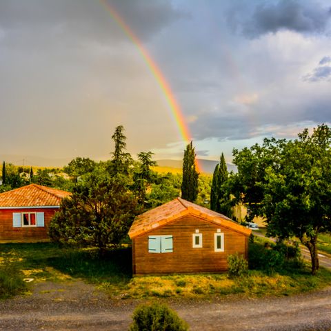 CHALET 10 personnes - Lodge chalet Twin 65m²+35m²