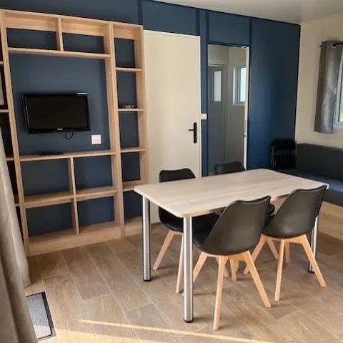 MOBILHOME 4 personnes - Lodge 3 pièces - Accueil lit bébé impossible