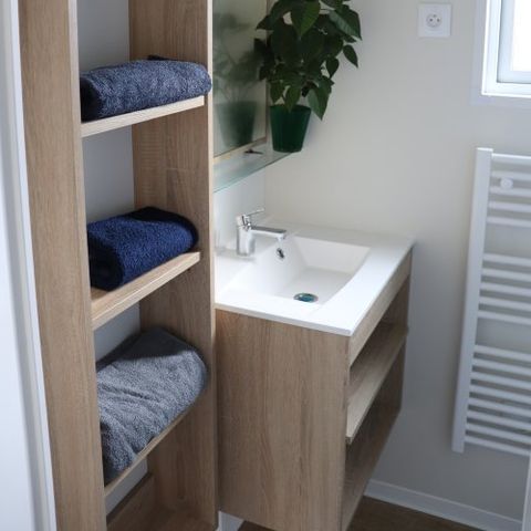 MOBILHOME 4 personnes - Lodge 3 pièces - Accueil lit bébé impossible