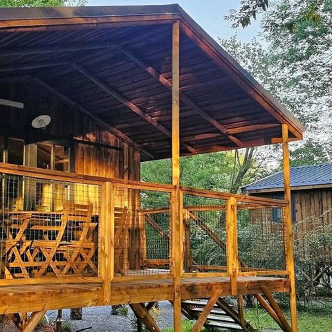 CHALET 5 personnes - Cottage 2 chambres SPA privé - Lescar SPA D017