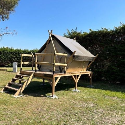 TENTE 2 personnes - Tente Moorea - Accueil lit bébé impossible-