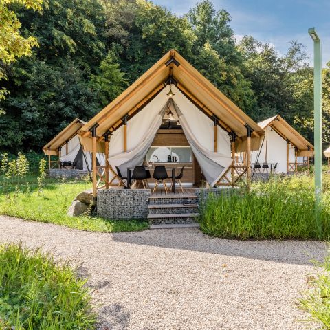 Tente en toile et en bois 6 personnes - 4-6ST