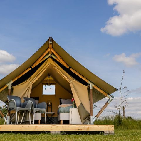 TENTE TOILE ET BOIS 2 personnes