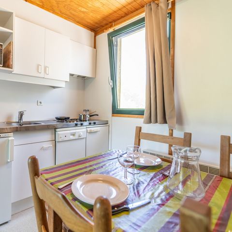 CHALET 6 personnes - Chalet en HARMONIE avec la nature - 31m² - 2 chambres avec vue rivière
